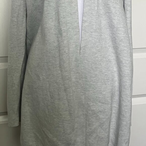 Banana Republic Gray Long Sleeve Open Front Cardigan Sweater Size Medium - Picture 3 of 15